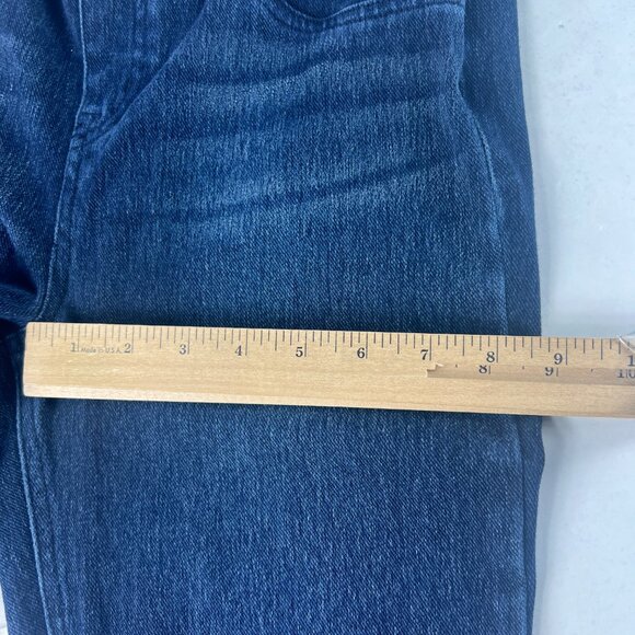Spanx Jeans Women's 28x26* Jean-ish Ankle Pull On Leggings Dark Blue Pants Tag M - Picture 14 of 16